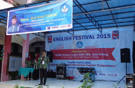 English Festival of Padang Junior High School 2015 di SMP Negeri 12 Padang